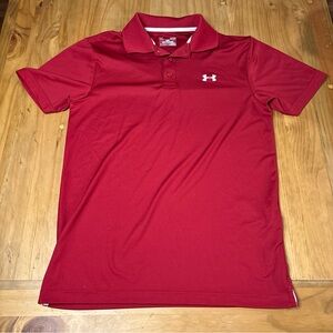 Under Armour Men's Bold Red Polo